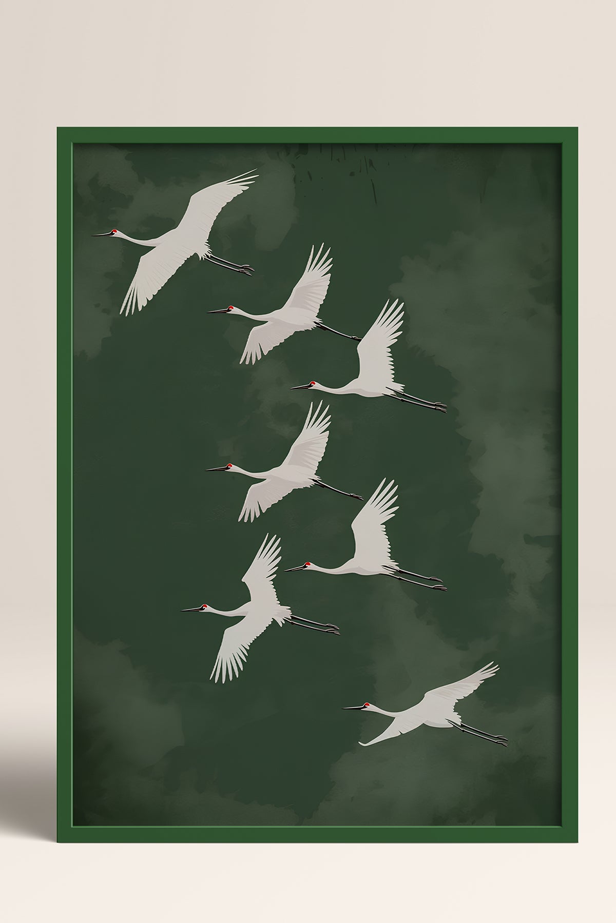 HOMEPACK Ahşap Çerçeveli Tablo Çerçeveli Poster Sanatsal Modern Duvar Dekoru TK-1396