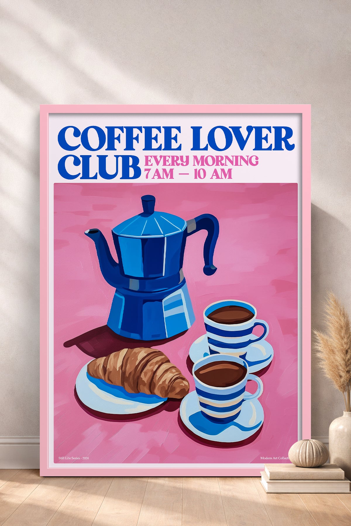 HOMEPACK Ahşap Çerçeveli Tablo Çerçeveli Poster Sanatsal Modern Duvar Dekoru TK-1405