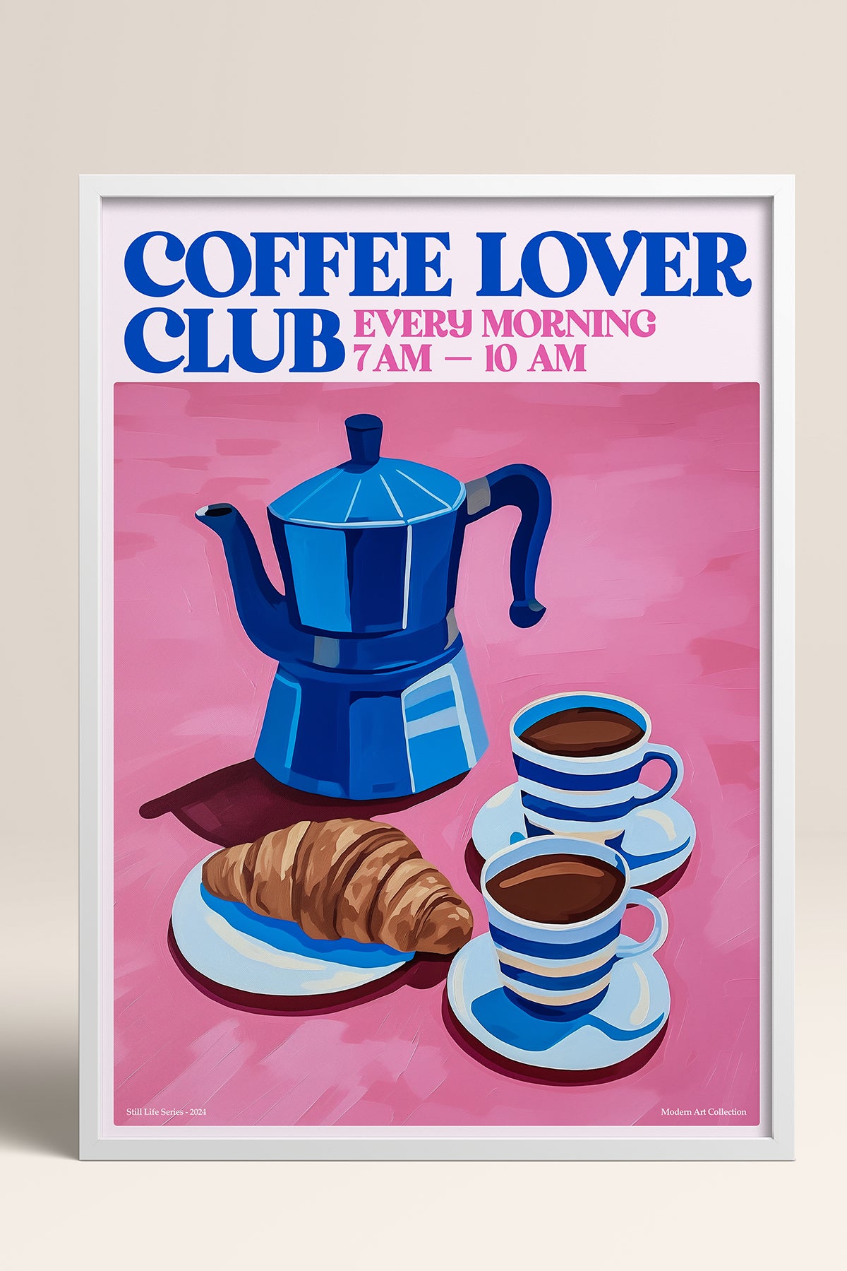 HOMEPACK Ahşap Çerçeveli Tablo Çerçeveli Poster Sanatsal Modern Duvar Dekoru TK-1405