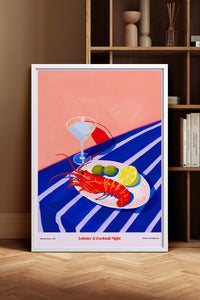 HOMEPACK Ahşap Çerçeveli Tablo Çerçeveli Poster Sanatsal Modern Duvar Dekoru TK-1408