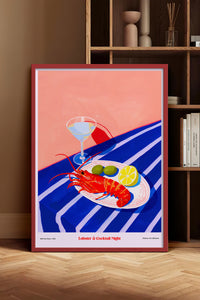 HOMEPACK Ahşap Çerçeveli Tablo Çerçeveli Poster Sanatsal Modern Duvar Dekoru TK-1408