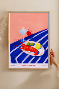 HOMEPACK Ahşap Çerçeveli Tablo Çerçeveli Poster Sanatsal Modern Duvar Dekoru TK-1408