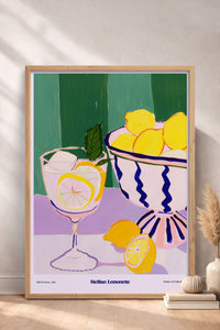 HOMEPACK Ahşap Çerçeveli Tablo Çerçeveli Poster Sanatsal Modern Duvar Dekoru TK-1409