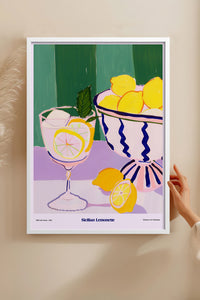 HOMEPACK Ahşap Çerçeveli Tablo Çerçeveli Poster Sanatsal Modern Duvar Dekoru TK-1409