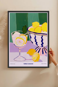 HOMEPACK Ahşap Çerçeveli Tablo Çerçeveli Poster Sanatsal Modern Duvar Dekoru TK-1409