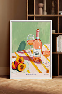 HOMEPACK Ahşap Çerçeveli Tablo Çerçeveli Poster Sanatsal Modern Duvar Dekoru TK-1410