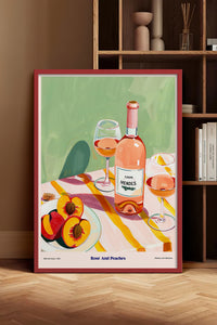 HOMEPACK Ahşap Çerçeveli Tablo Çerçeveli Poster Sanatsal Modern Duvar Dekoru TK-1410