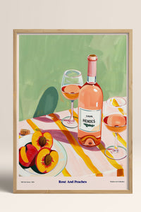 HOMEPACK Ahşap Çerçeveli Tablo Çerçeveli Poster Sanatsal Modern Duvar Dekoru TK-1410