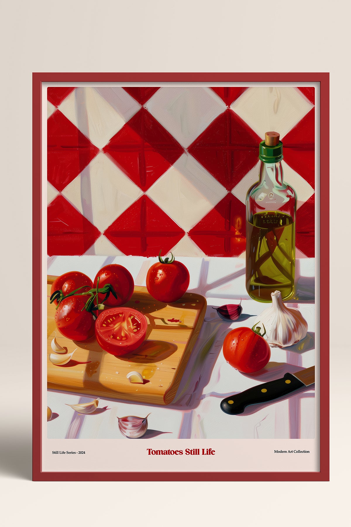 HOMEPACK Ahşap Çerçeveli Tablo Çerçeveli Poster Sanatsal Modern Duvar Dekoru TK-1411