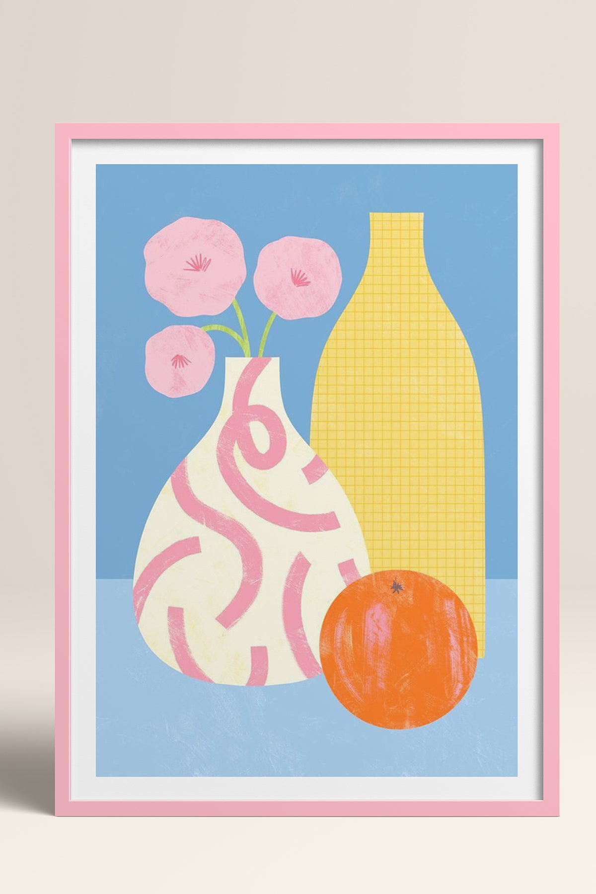 HOMEPACK Ahşap Çerçeveli Tablo Çerçeveli Poster Sanatsal Modern Duvar Dekoru TK-1419
