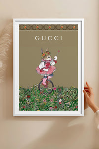 HOMEPACK Ahşap Çerçeveli Tablo Çerçeveli Poster Sanatsal Modern Duvar Dekoru TK-1421