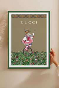 HOMEPACK Ahşap Çerçeveli Tablo Çerçeveli Poster Sanatsal Modern Duvar Dekoru TK-1421