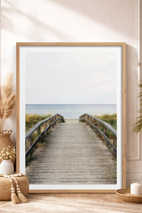HOMEPACK Ahşap Çerçeveli Tablo Çerçeveli Poster Sanatsal Modern Duvar Dekoru TK-1422