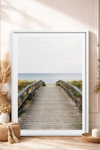 HOMEPACK Ahşap Çerçeveli Tablo Çerçeveli Poster Sanatsal Modern Duvar Dekoru TK-1422