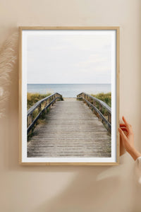 HOMEPACK Ahşap Çerçeveli Tablo Çerçeveli Poster Sanatsal Modern Duvar Dekoru TK-1422