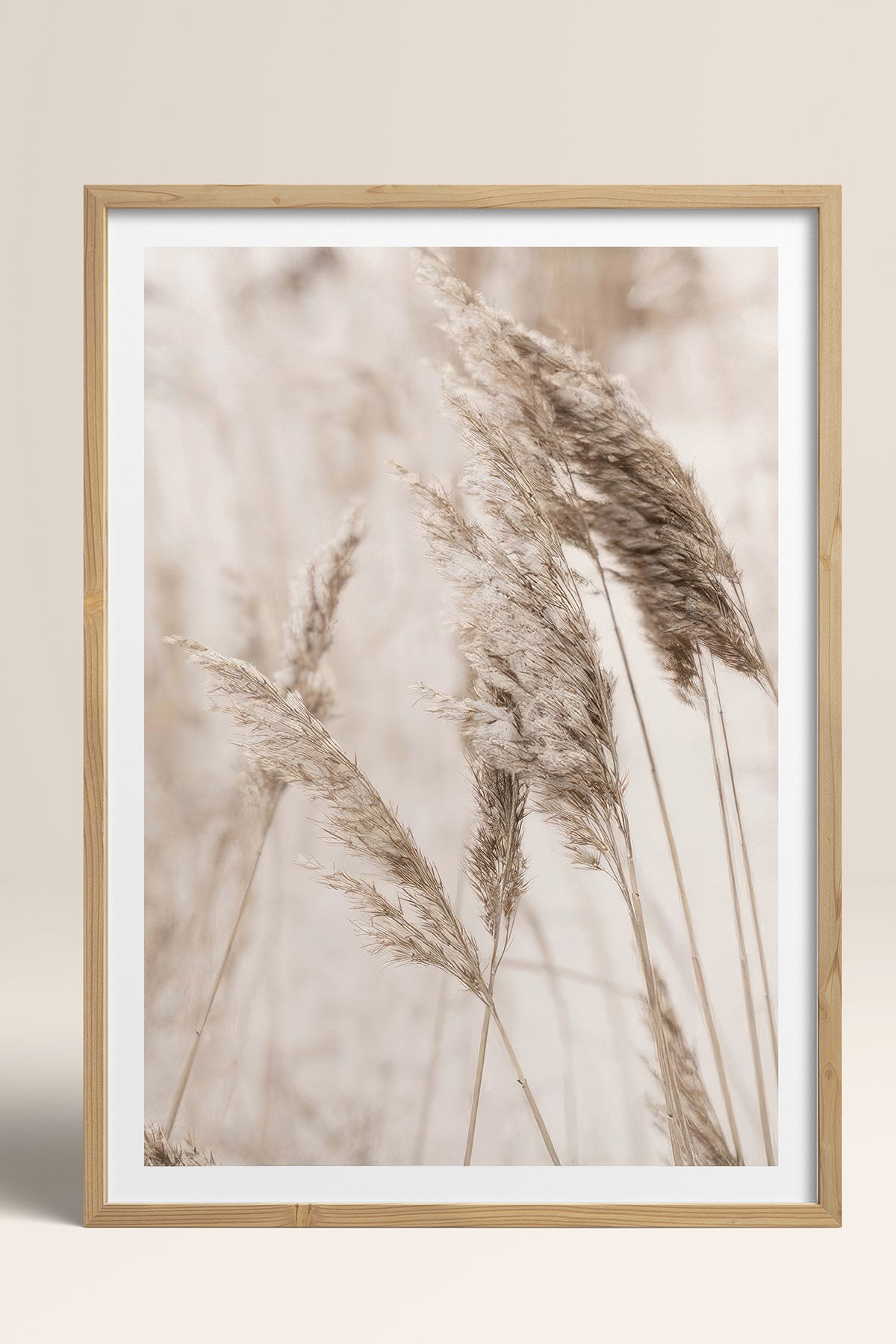 HOMEPACK Ahşap Çerçeveli Tablo Çerçeveli Poster Sanatsal Modern Duvar Dekoru TK-1424