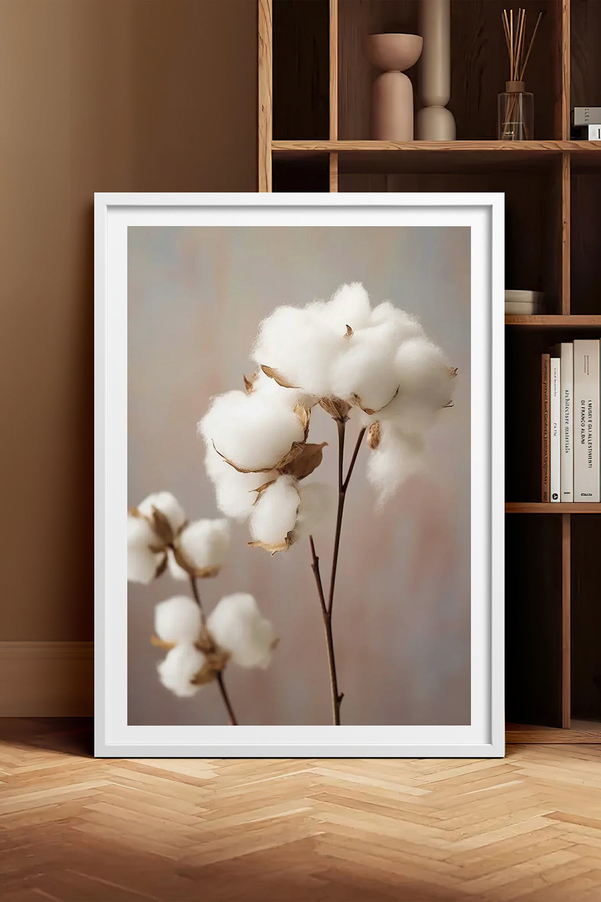 HOMEPACK Ahşap Çerçeveli Tablo Çerçeveli Poster Sanatsal Modern Duvar Dekoru TK-1425