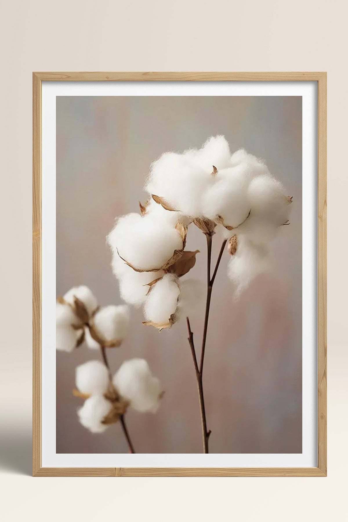 HOMEPACK Ahşap Çerçeveli Tablo Çerçeveli Poster Sanatsal Modern Duvar Dekoru TK-1425