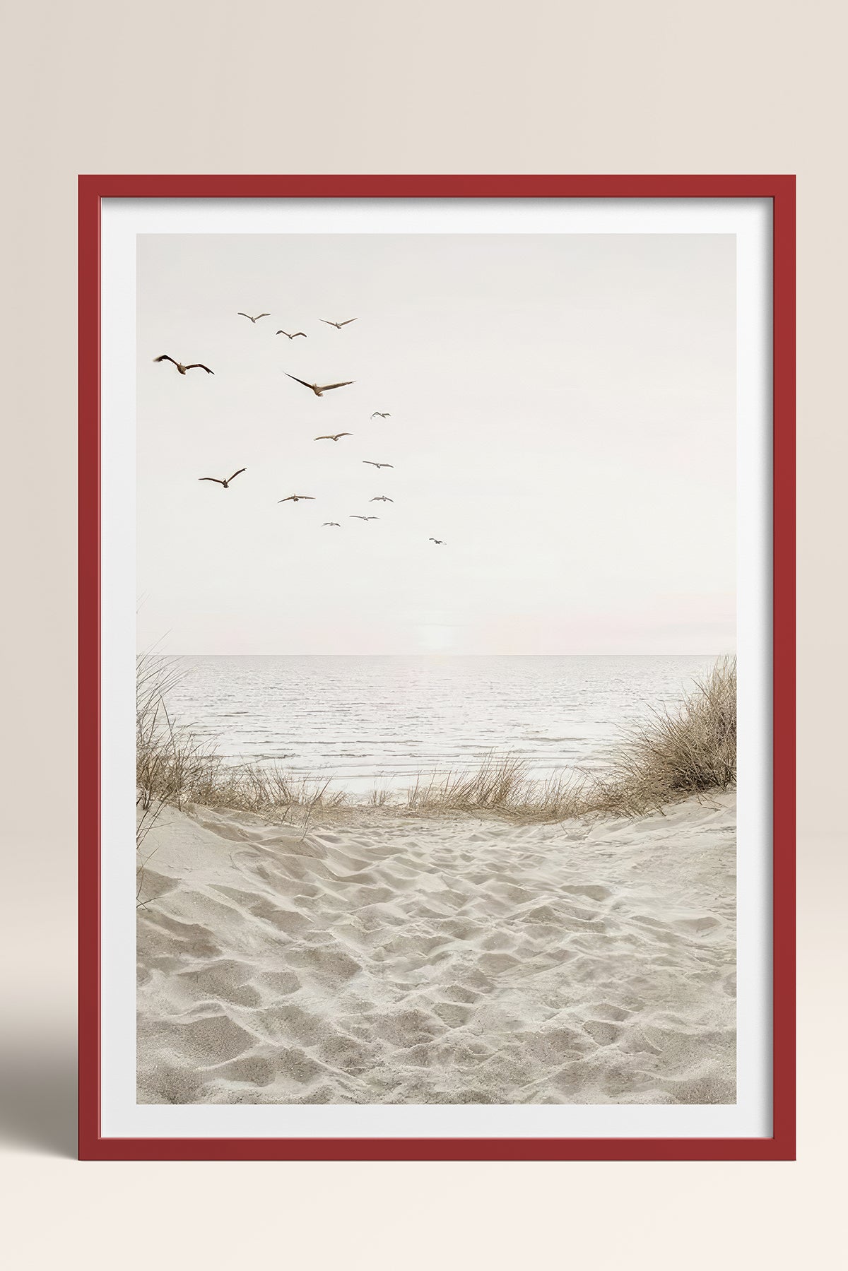 HOMEPACK Ahşap Çerçeveli Tablo Çerçeveli Poster Sanatsal Modern Duvar Dekoru TK-1426