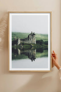 HOMEPACK Ahşap Çerçeveli Tablo Çerçeveli Poster Sanatsal Modern Duvar Dekoru TK-1427
