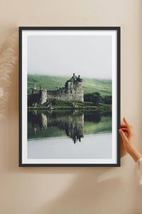 HOMEPACK Ahşap Çerçeveli Tablo Çerçeveli Poster Sanatsal Modern Duvar Dekoru TK-1427