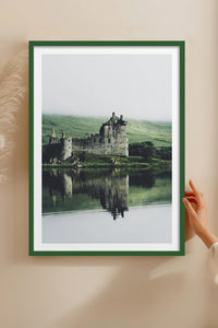 HOMEPACK Ahşap Çerçeveli Tablo Çerçeveli Poster Sanatsal Modern Duvar Dekoru TK-1427