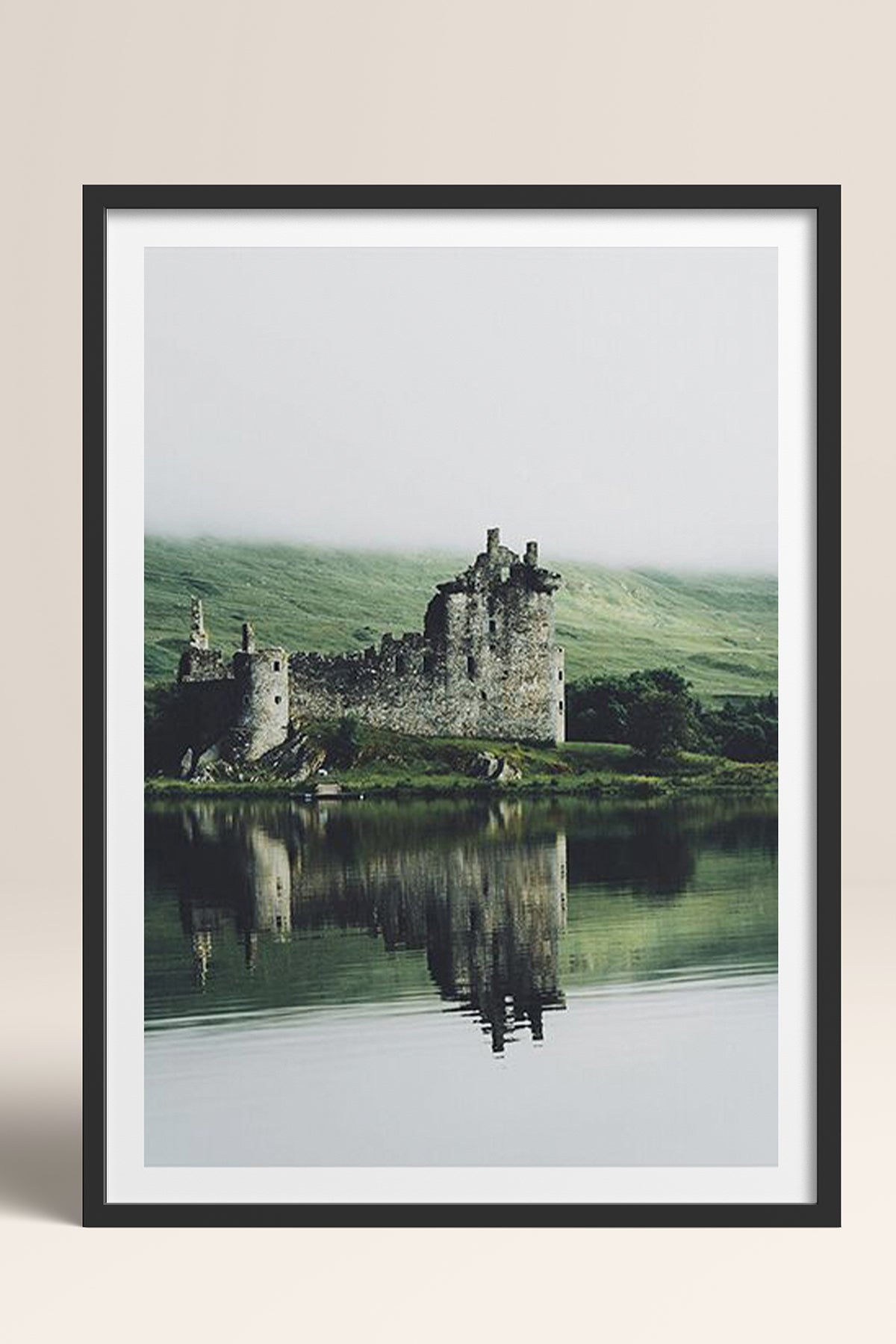 HOMEPACK Ahşap Çerçeveli Tablo Çerçeveli Poster Sanatsal Modern Duvar Dekoru TK-1427