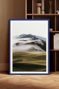 HOMEPACK Ahşap Çerçeveli Tablo Çerçeveli Poster Sanatsal Modern Duvar Dekoru TK-1428