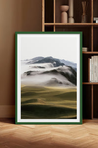 HOMEPACK Ahşap Çerçeveli Tablo Çerçeveli Poster Sanatsal Modern Duvar Dekoru TK-1428
