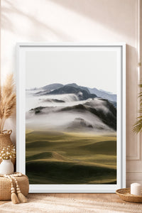 HOMEPACK Ahşap Çerçeveli Tablo Çerçeveli Poster Sanatsal Modern Duvar Dekoru TK-1428