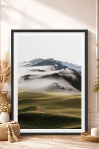 HOMEPACK Ahşap Çerçeveli Tablo Çerçeveli Poster Sanatsal Modern Duvar Dekoru TK-1428