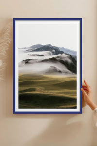 HOMEPACK Ahşap Çerçeveli Tablo Çerçeveli Poster Sanatsal Modern Duvar Dekoru TK-1428