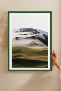 HOMEPACK Ahşap Çerçeveli Tablo Çerçeveli Poster Sanatsal Modern Duvar Dekoru TK-1428