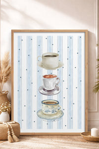HOMEPACK Ahşap Çerçeveli Tablo Çerçeveli Poster Sanatsal Modern Duvar Dekoru TK-1430