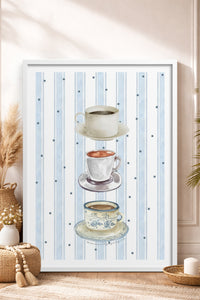 HOMEPACK Ahşap Çerçeveli Tablo Çerçeveli Poster Sanatsal Modern Duvar Dekoru TK-1430