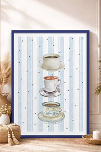 HOMEPACK Ahşap Çerçeveli Tablo Çerçeveli Poster Sanatsal Modern Duvar Dekoru TK-1430