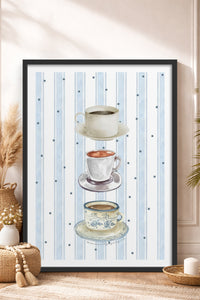 HOMEPACK Ahşap Çerçeveli Tablo Çerçeveli Poster Sanatsal Modern Duvar Dekoru TK-1430