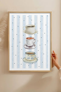 HOMEPACK Ahşap Çerçeveli Tablo Çerçeveli Poster Sanatsal Modern Duvar Dekoru TK-1430