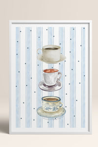 HOMEPACK Ahşap Çerçeveli Tablo Çerçeveli Poster Sanatsal Modern Duvar Dekoru TK-1430
