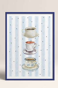 HOMEPACK Ahşap Çerçeveli Tablo Çerçeveli Poster Sanatsal Modern Duvar Dekoru TK-1430