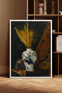 HOMEPACK Ahşap Çerçeveli Tablo Çerçeveli Poster Sanatsal Modern Duvar Dekoru TK-1431
