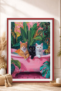 HOMEPACK Ahşap Çerçeveli Tablo Çerçeveli Poster Sanatsal Modern Duvar Dekoru TK-729