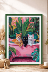 HOMEPACK Ahşap Çerçeveli Tablo Çerçeveli Poster Sanatsal Modern Duvar Dekoru TK-729
