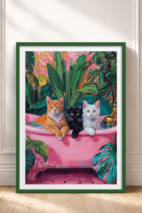 HOMEPACK Ahşap Çerçeveli Tablo Çerçeveli Poster Sanatsal Modern Duvar Dekoru TK-729