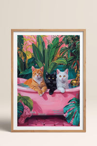 HOMEPACK Ahşap Çerçeveli Tablo Çerçeveli Poster Sanatsal Modern Duvar Dekoru TK-729