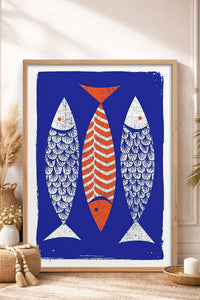 HOMEPACK Ahşap Çerçeveli Tablo Çerçeveli Poster Sanatsal Modern Duvar Dekoru TK-732