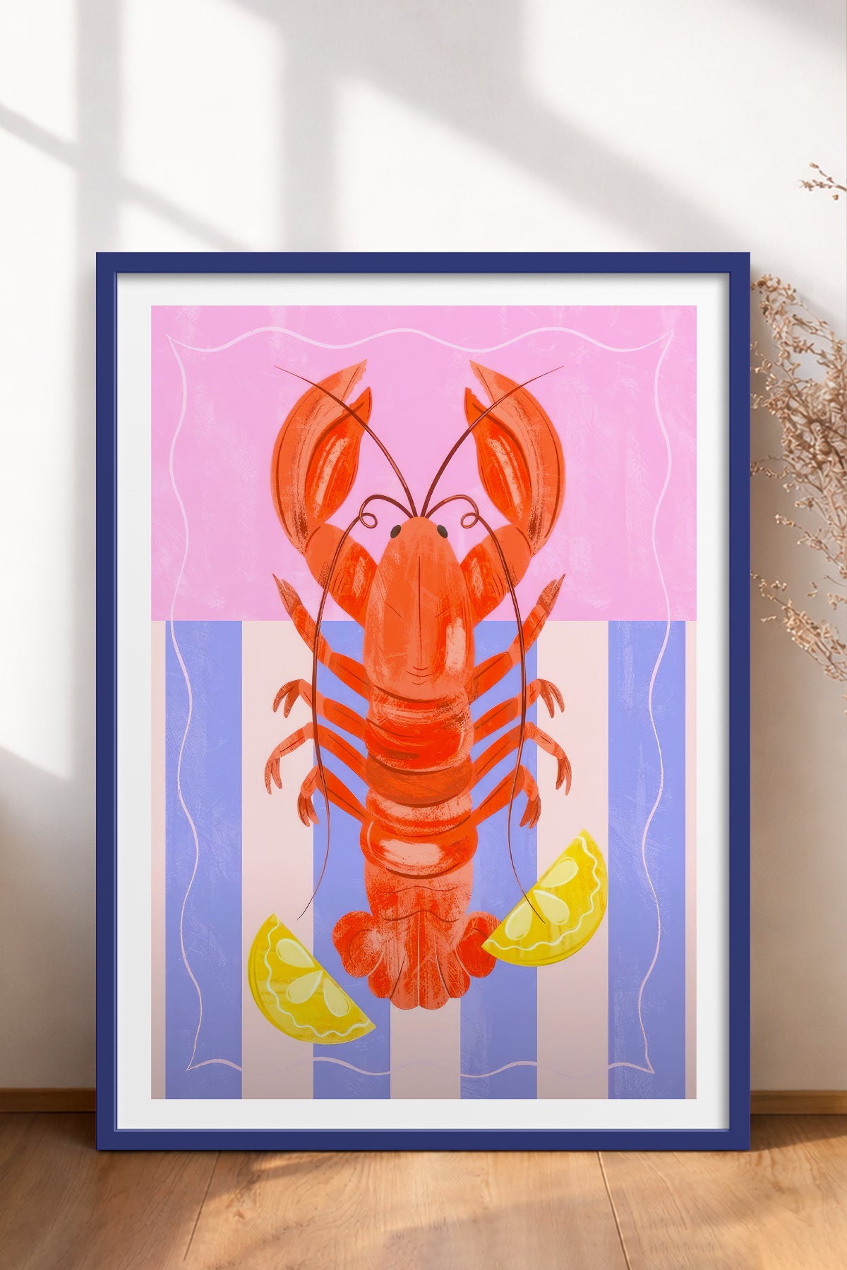 HOMEPACK Ahşap Çerçeveli Tablo Çerçeveli Poster Sanatsal Modern Duvar Dekoru TK-733