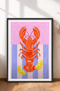 HOMEPACK Ahşap Çerçeveli Tablo Çerçeveli Poster Sanatsal Modern Duvar Dekoru TK-733