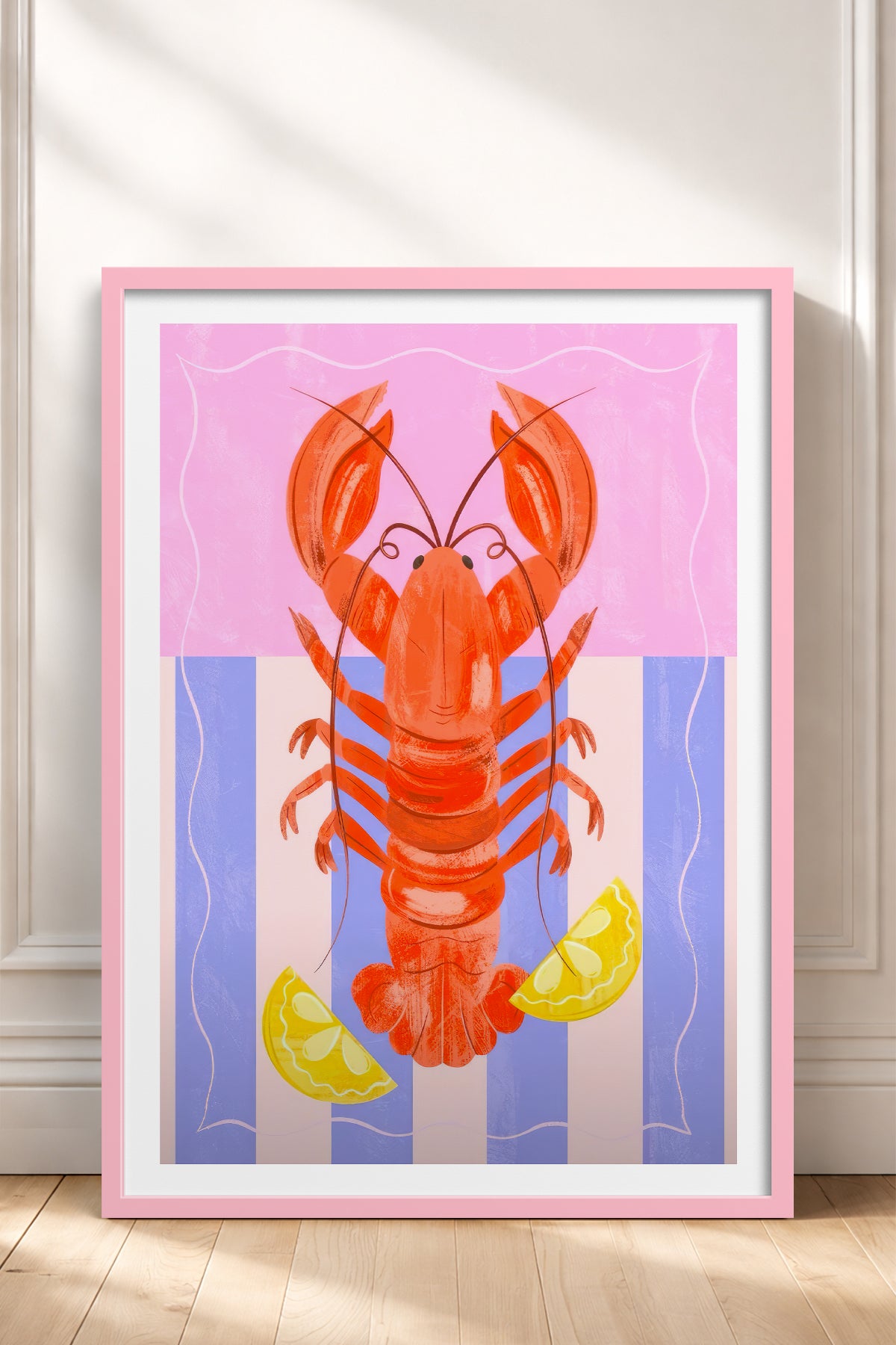 HOMEPACK Ahşap Çerçeveli Tablo Çerçeveli Poster Sanatsal Modern Duvar Dekoru TK-733