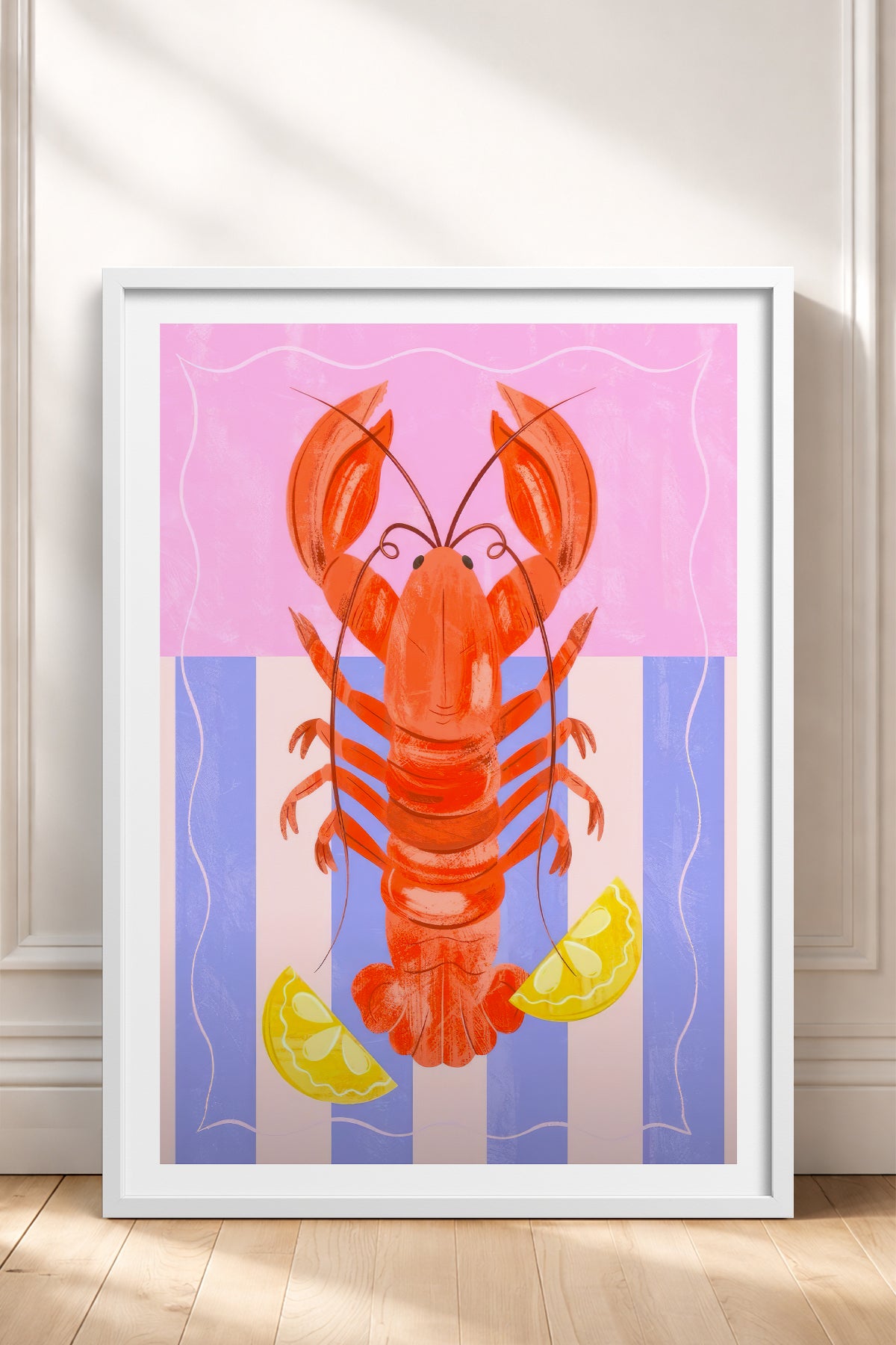 HOMEPACK Ahşap Çerçeveli Tablo Çerçeveli Poster Sanatsal Modern Duvar Dekoru TK-733